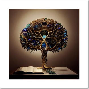 Yggdrasil World Tree of Life Posters and Art